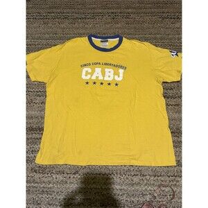 Vintage Nike Gray Tag Club Atlético Boca Juniors Soccer Futbol CABJ‎ Size XL